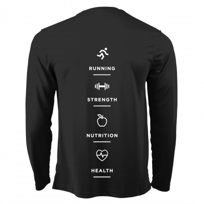 MH Health & Fitness Ladies Fit Long Sleeve T-Shirt