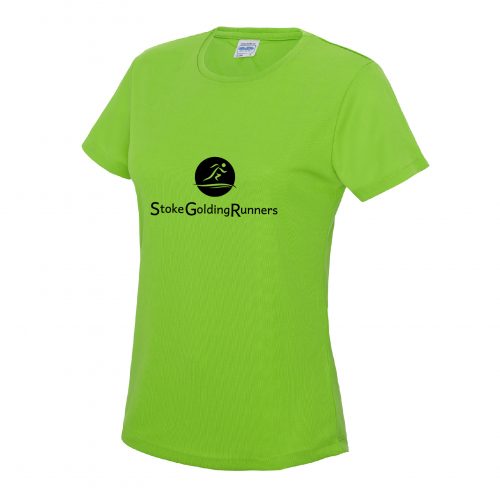 Stoke Golding Runners Training Ladies Fit T-Shirt